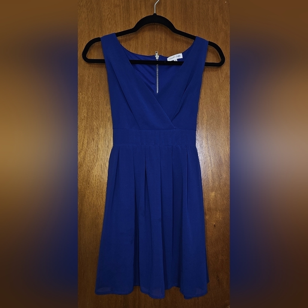 Emerald Sundae Royal Blue Cocktail Dress Juniors size 5